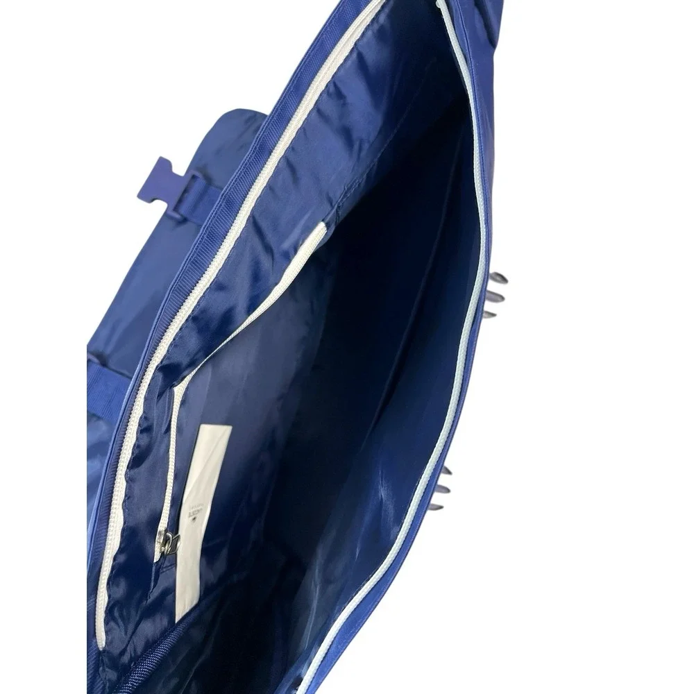 Men's Lacoste live‎ parfums messenger book cross body bag blue navy